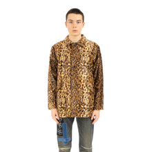 Load image into Gallery viewer, NEIGHBORHOOD | B.C. FUR / R-COAT Coat Leopard - Concrete