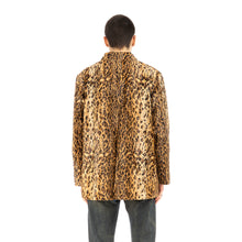 Load image into Gallery viewer, NEIGHBORHOOD | B.C. FUR / R-COAT Coat Leopard - Concrete