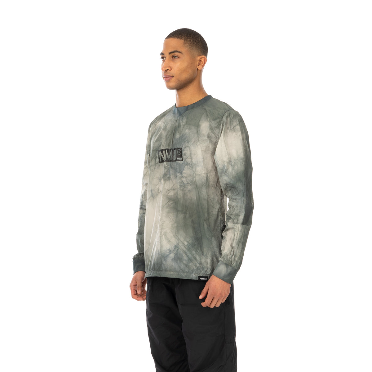 NEMEN® | Kase Nylon Crew T-Shirt Grey T&D - Concrete