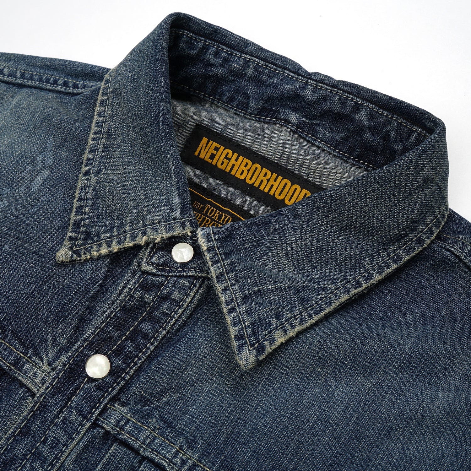 NEIGHBORHOOD | Savage.Western / C-Shirt LS Indigo