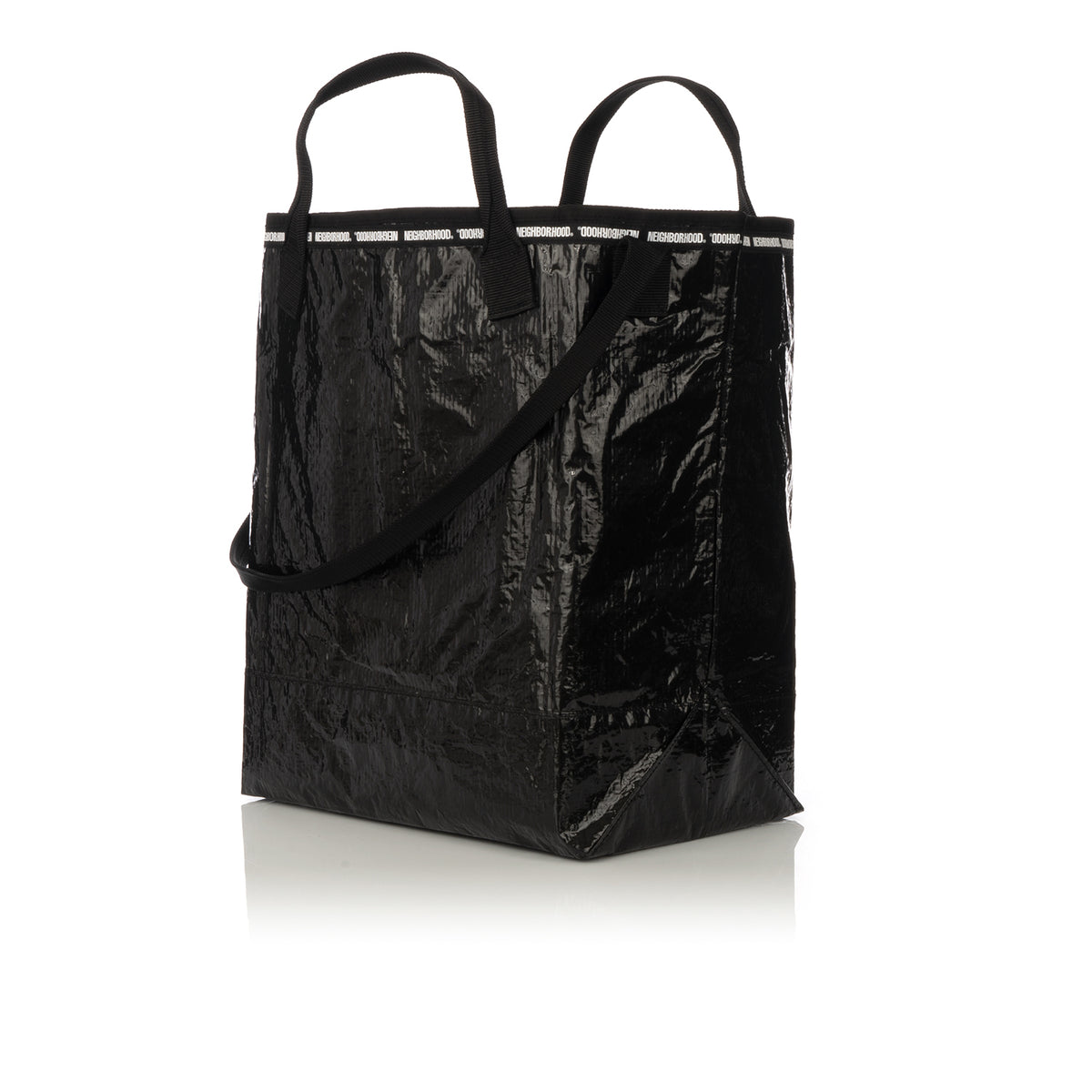 NEIGHBORHOOD | Doller / P-LUGGAGE Tote Bag Black - Concrete