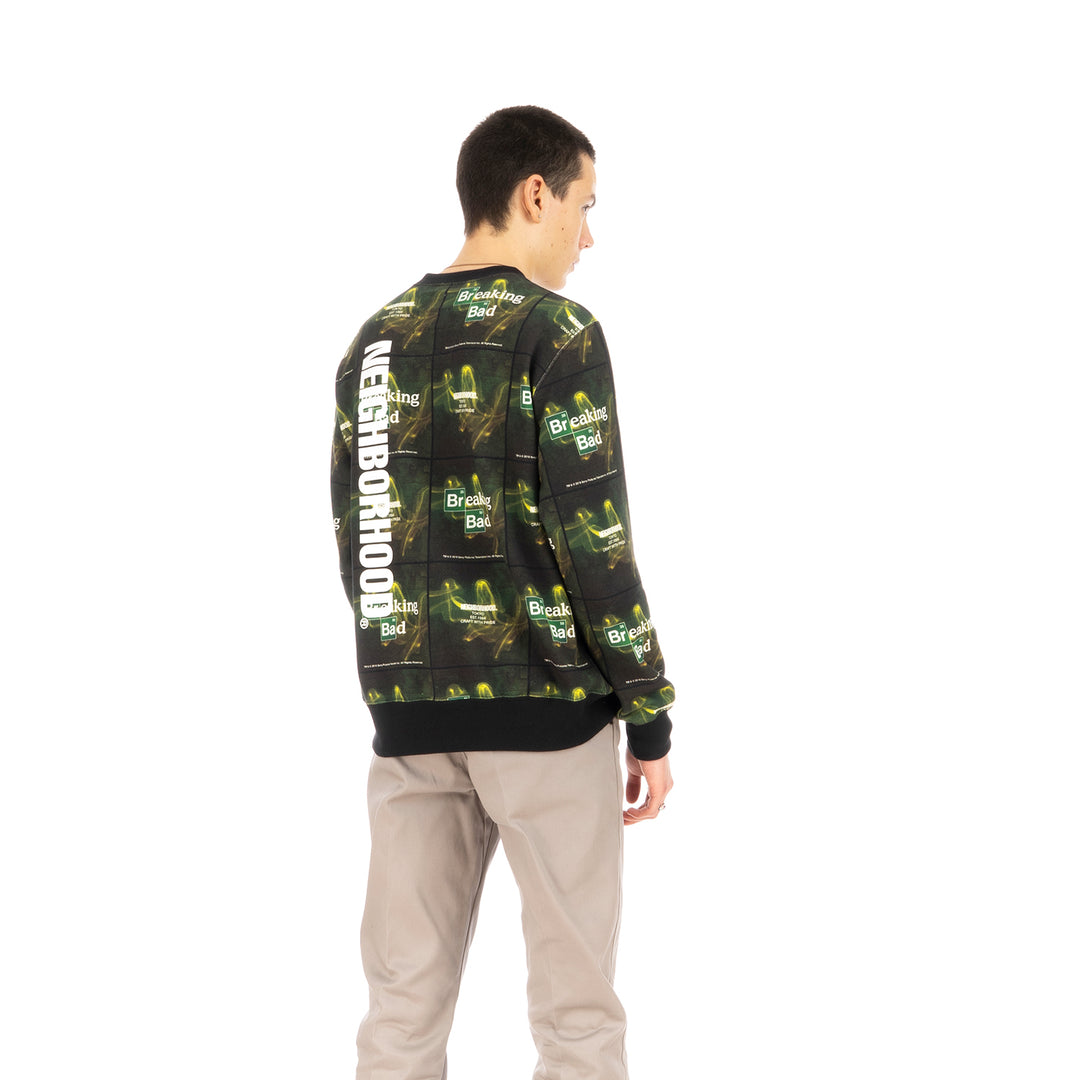 Neighborhood | x Breaking Bad BBNH LOGO / C-CREW . LS Sweatshirt - Concrete