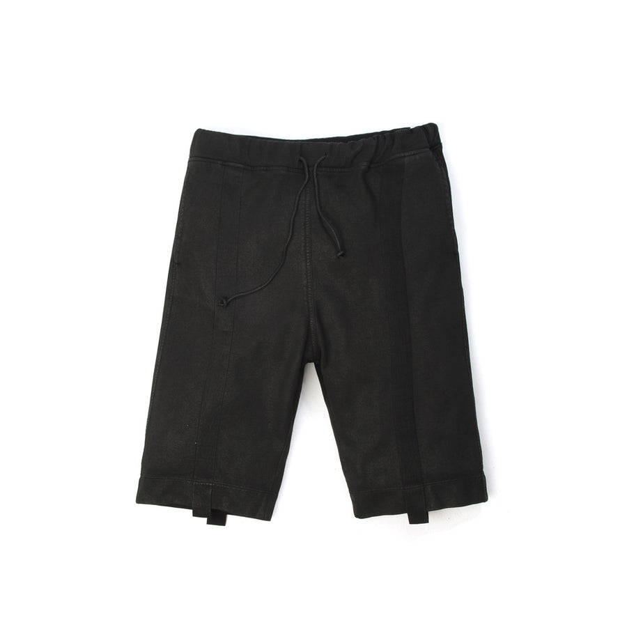 NEWAMS | Coated Shorts Black - Concrete