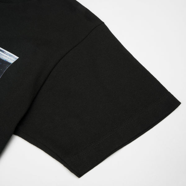 Nilmance | Digital Print T-Shirt Black - Concrete