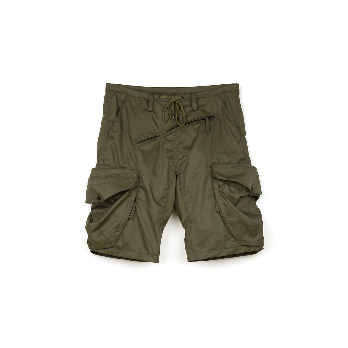 Nilmance | Fidlock Snap Buckle 20 Shorts Olive - Concrete