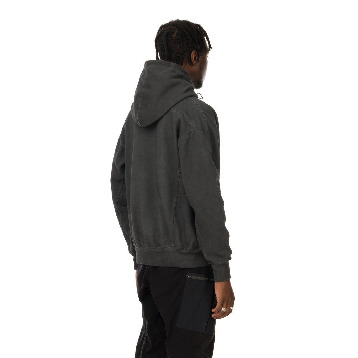 Nilmance | Hooded Sweater SW-02 Dark Grey - Concrete