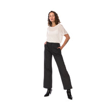 Afbeelding in Gallery-weergave laden, nine:inthe:morning W &#39;Deep&#39; Palazzo Pants Dark Grey - Concrete