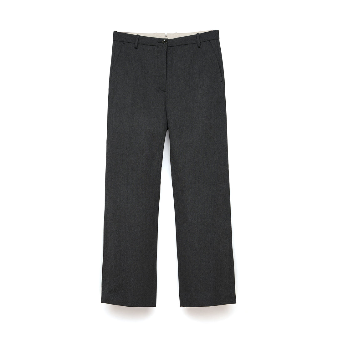 nine:inthe:morning W 'Deep' Palazzo Pants Dark Grey - Concrete