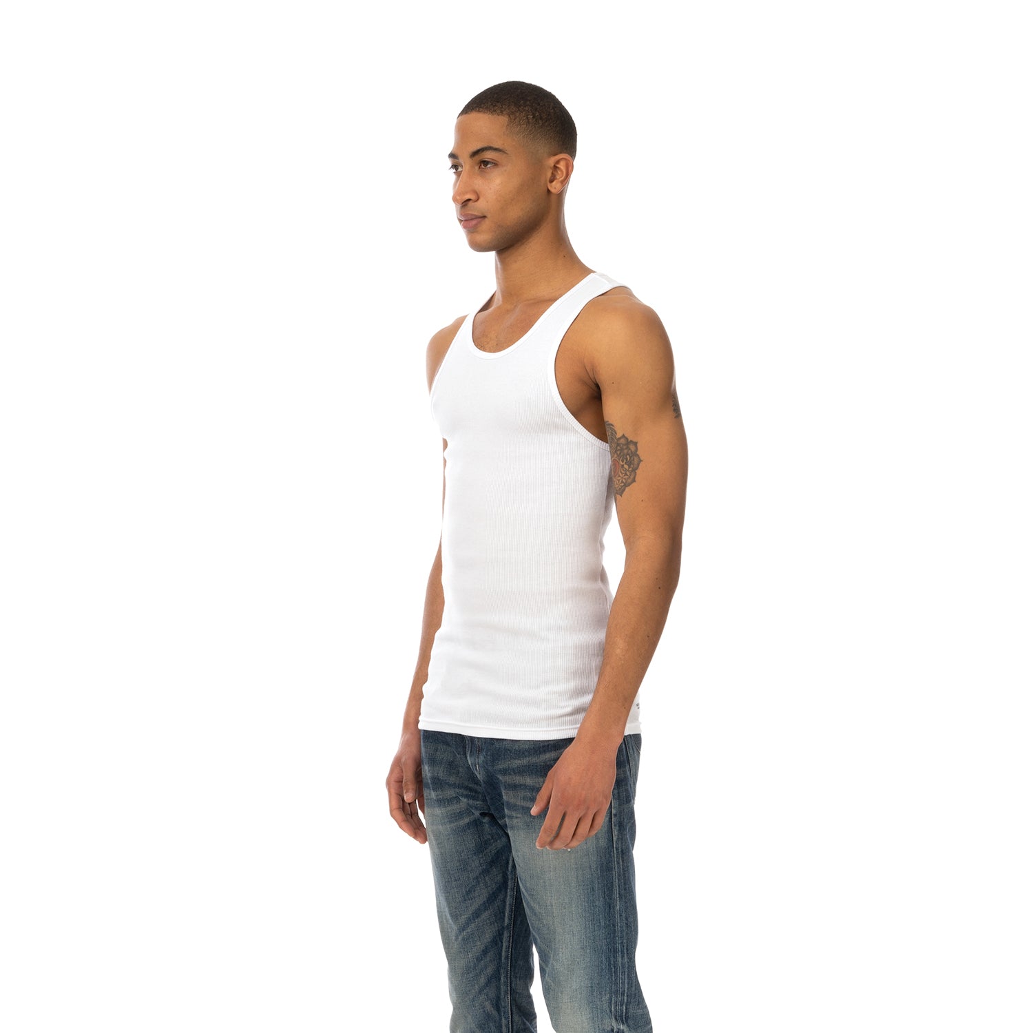 NEIGHBORHOOD | Classic 3PAC / C-Tank Top White | Concrete