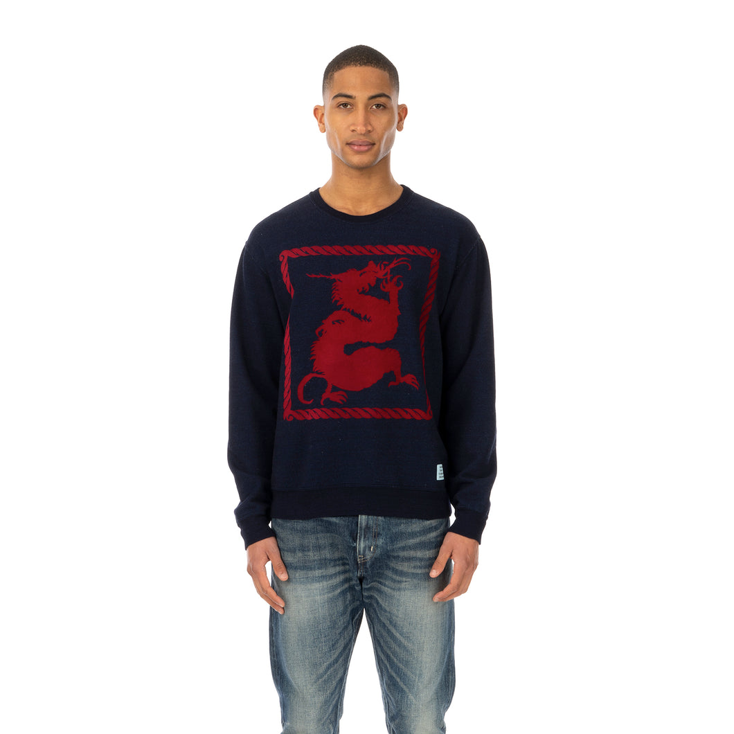 NEIGHBORHOOD | ID-Dragon / C-Crew .LS Indigo - Concrete