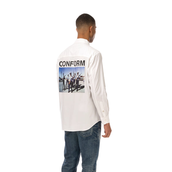NEIGHBORHOOD | NHON . CONSUME / C-Shirt LS White - Concrete