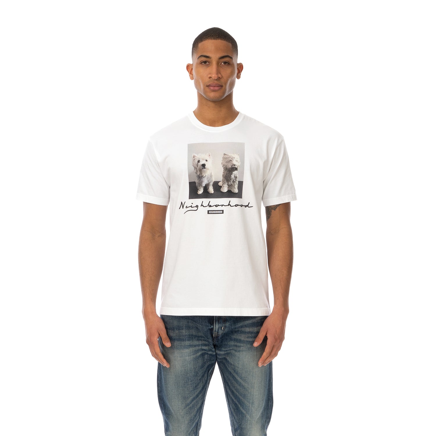 NEIGHBORHOOD | Uni / C-TEE T-Shirt White | Concrete