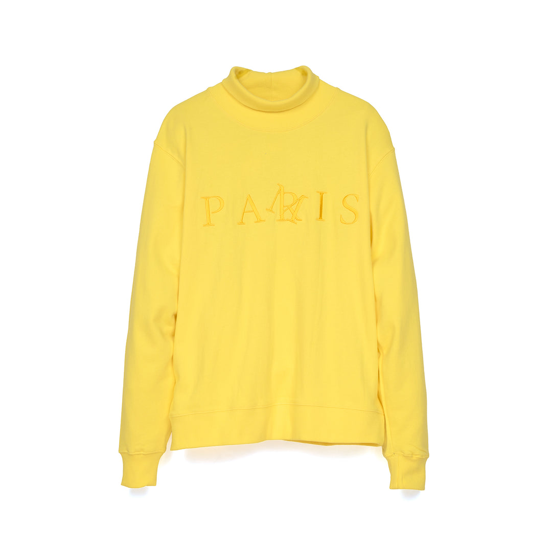 Perks and Mini (P.A.M.) | Pamris Hi Neck Sweat Marigold - Concrete