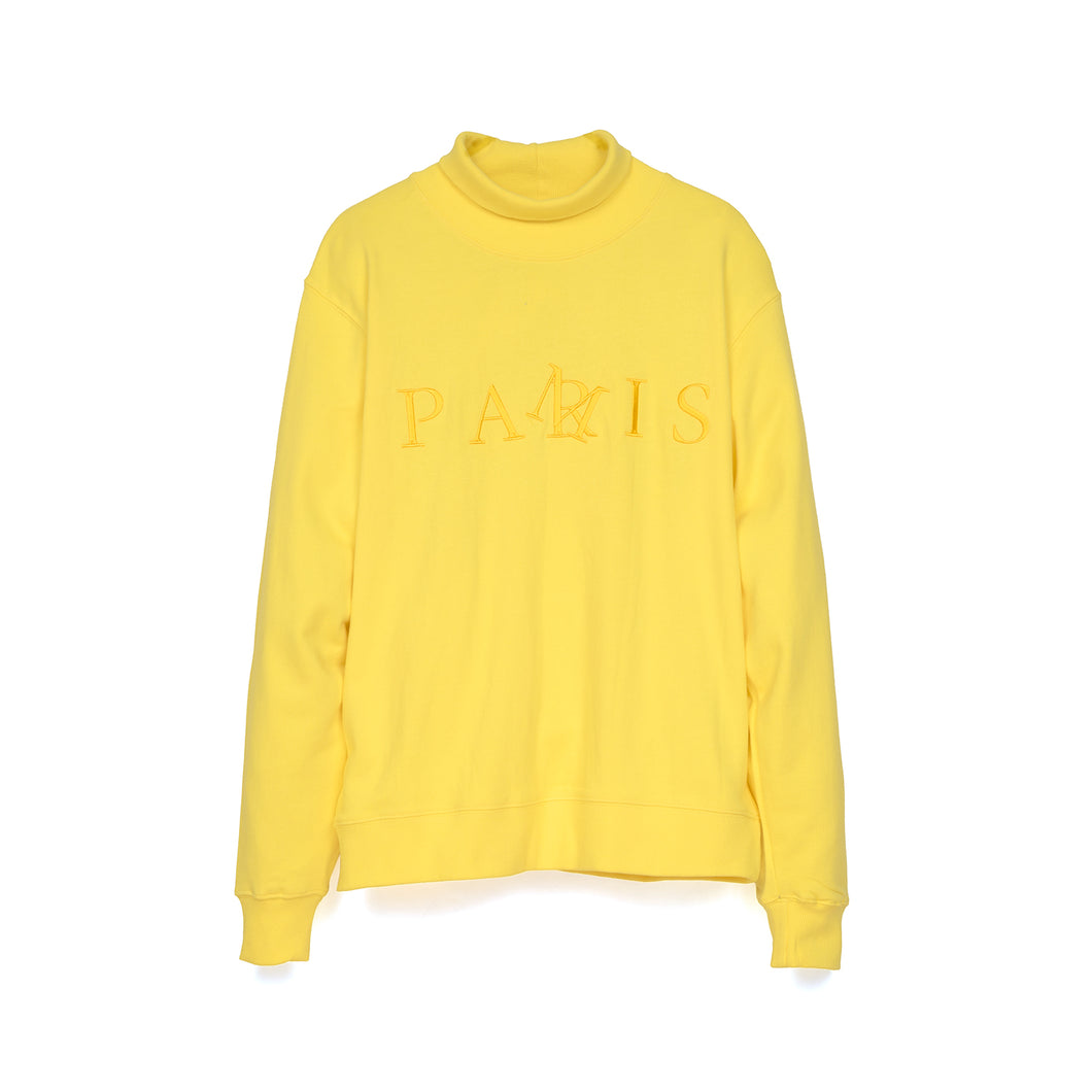 Perks and Mini (P.A.M.) | Pamris Hi Neck Sweat Marigold - Concrete