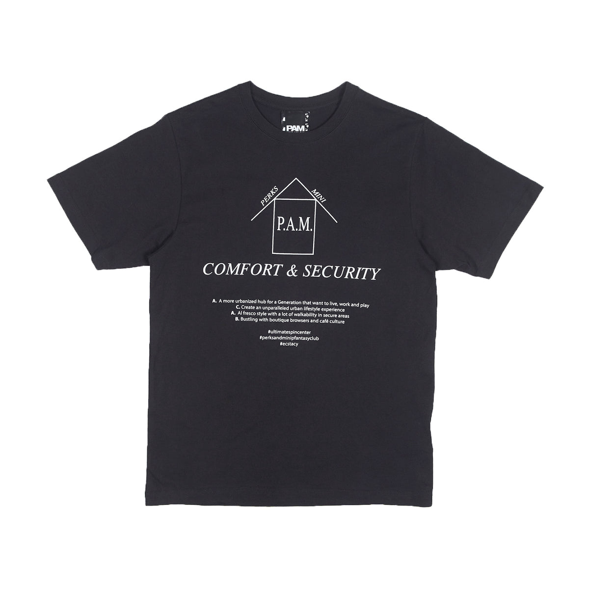 Perks and Mini (P.A.M.) | A.C.A.B. S/S T-Shirt Black - Concrete