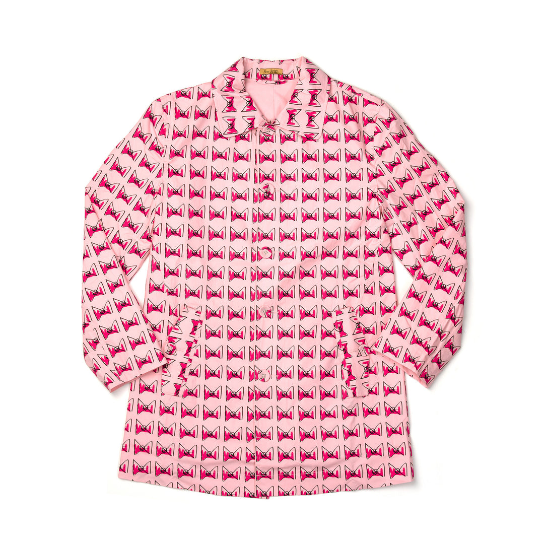 Peter Jensen | W 'Peter' Coat Pink Bow - Concrete