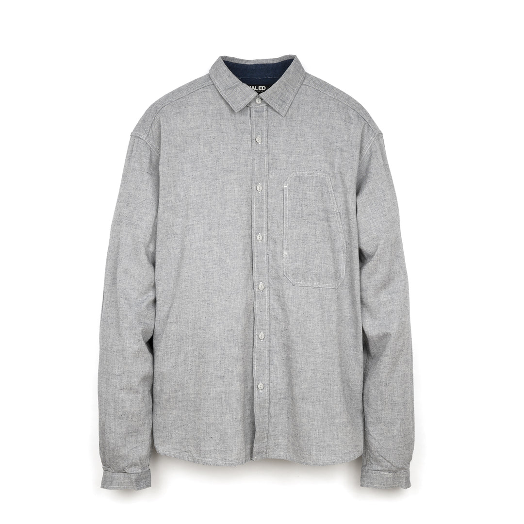 PEdALED Garage Shirt Navy - Concrete