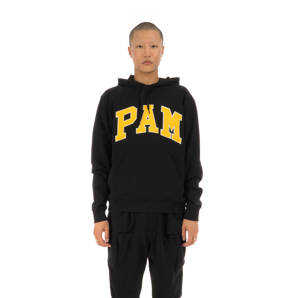 Perks and Mini (P.A.M.) | Mind The P.A.M. Hooded Sweat Black - Concrete