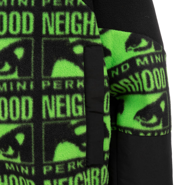 Perks and Mini (P.A.M.) | x NEIGHBORHOOD Fleece Jacket Black - Concrete