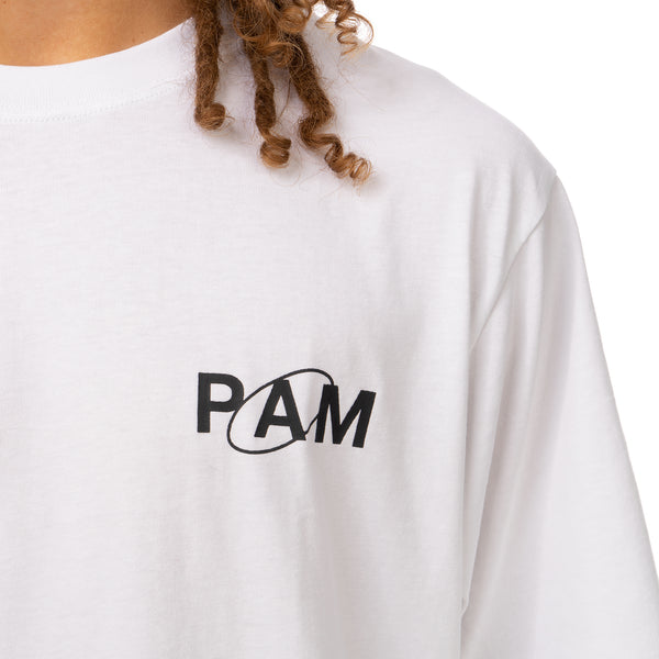 Perks and Mini (P.A.M.) | Ellipse T-Shirt Optic White - Concrete