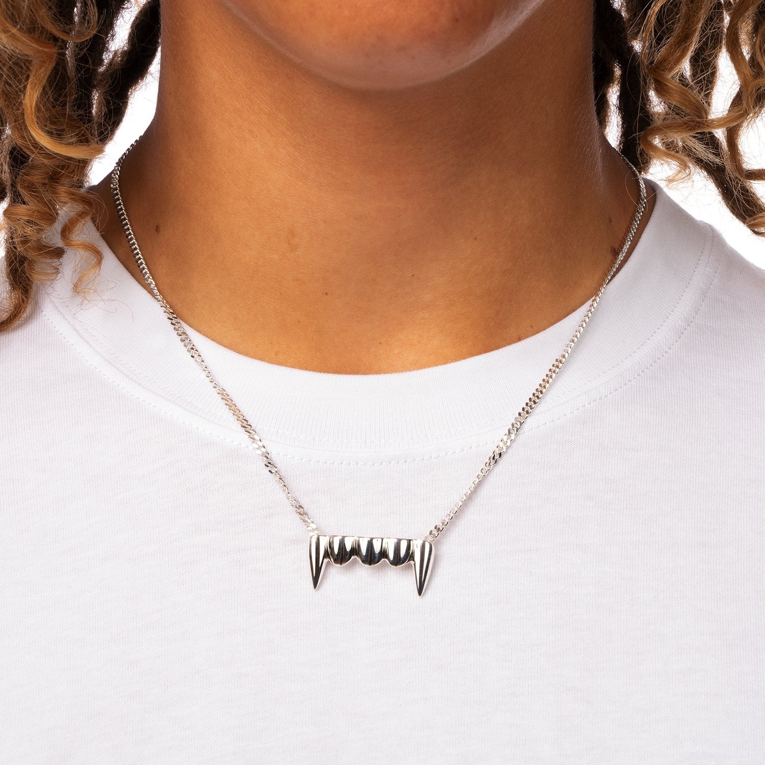 Mini sale fang necklace