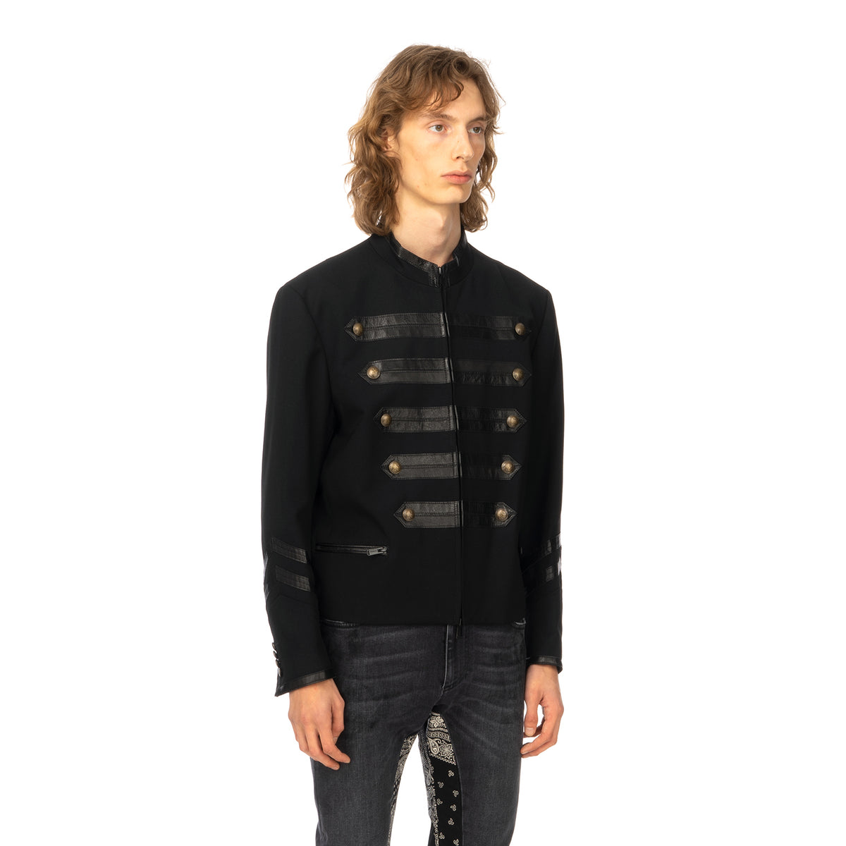 Poggy's Box | x FORSOMEONE Napoleon Jacket Black - Concrete