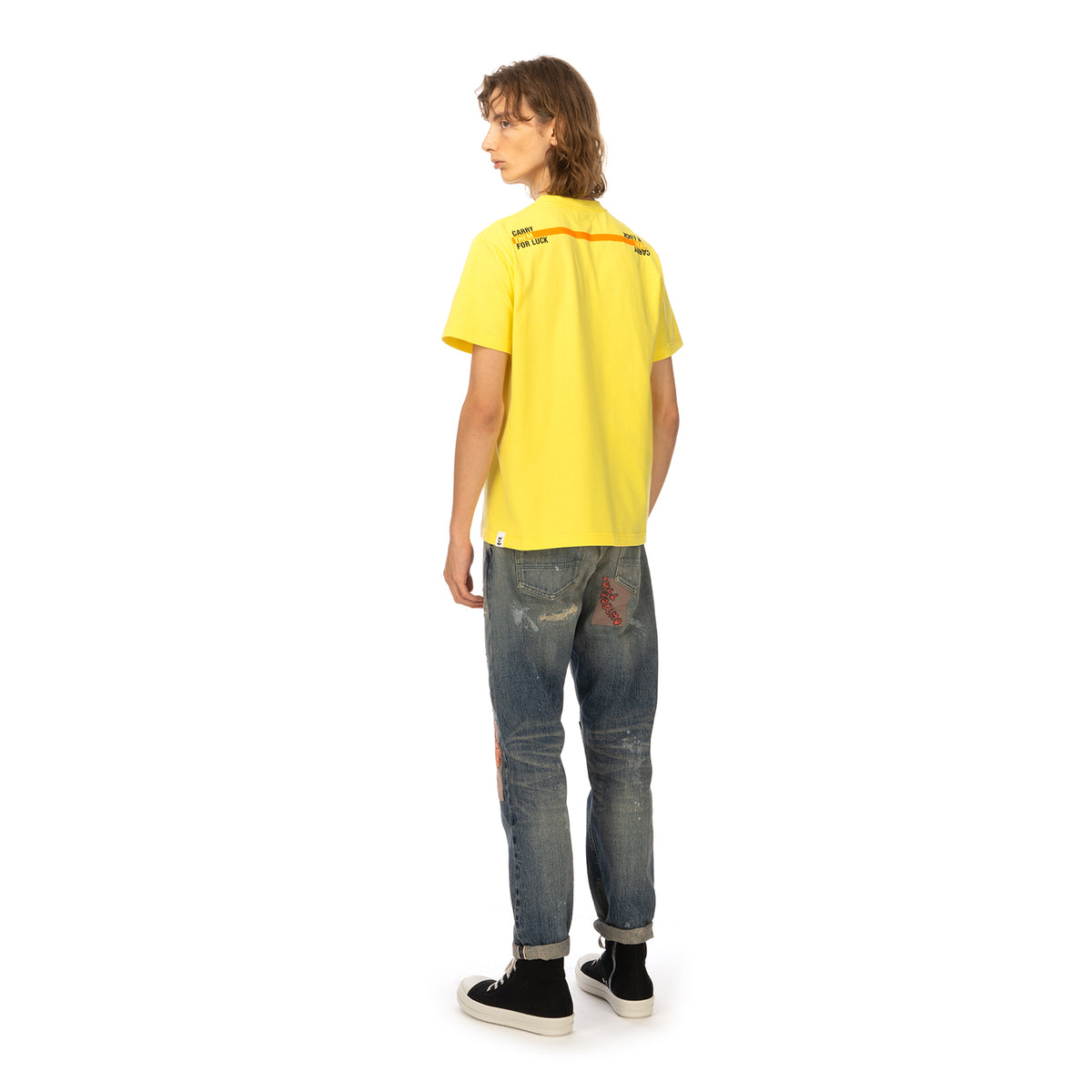 Poggy's Box | Love T-Shirt Yellow - Concrete