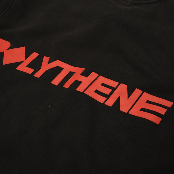 Polythene* Optics | Logo Crewneck Sweater Grey - Concrete