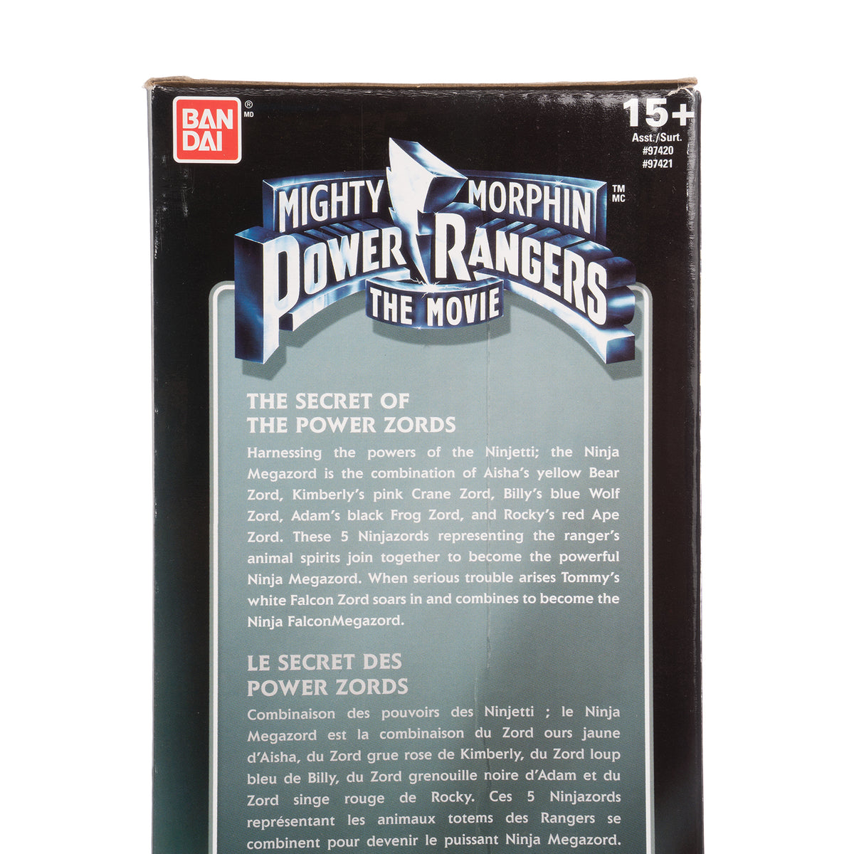 Power Rangers Mighty Morphin Legacy Ninja Megazord - Concrete