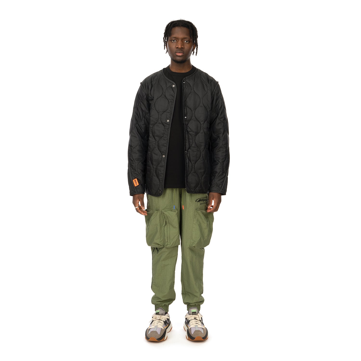 Puma | x Central Saint Martins 2in1 Jacket Black | Concrete