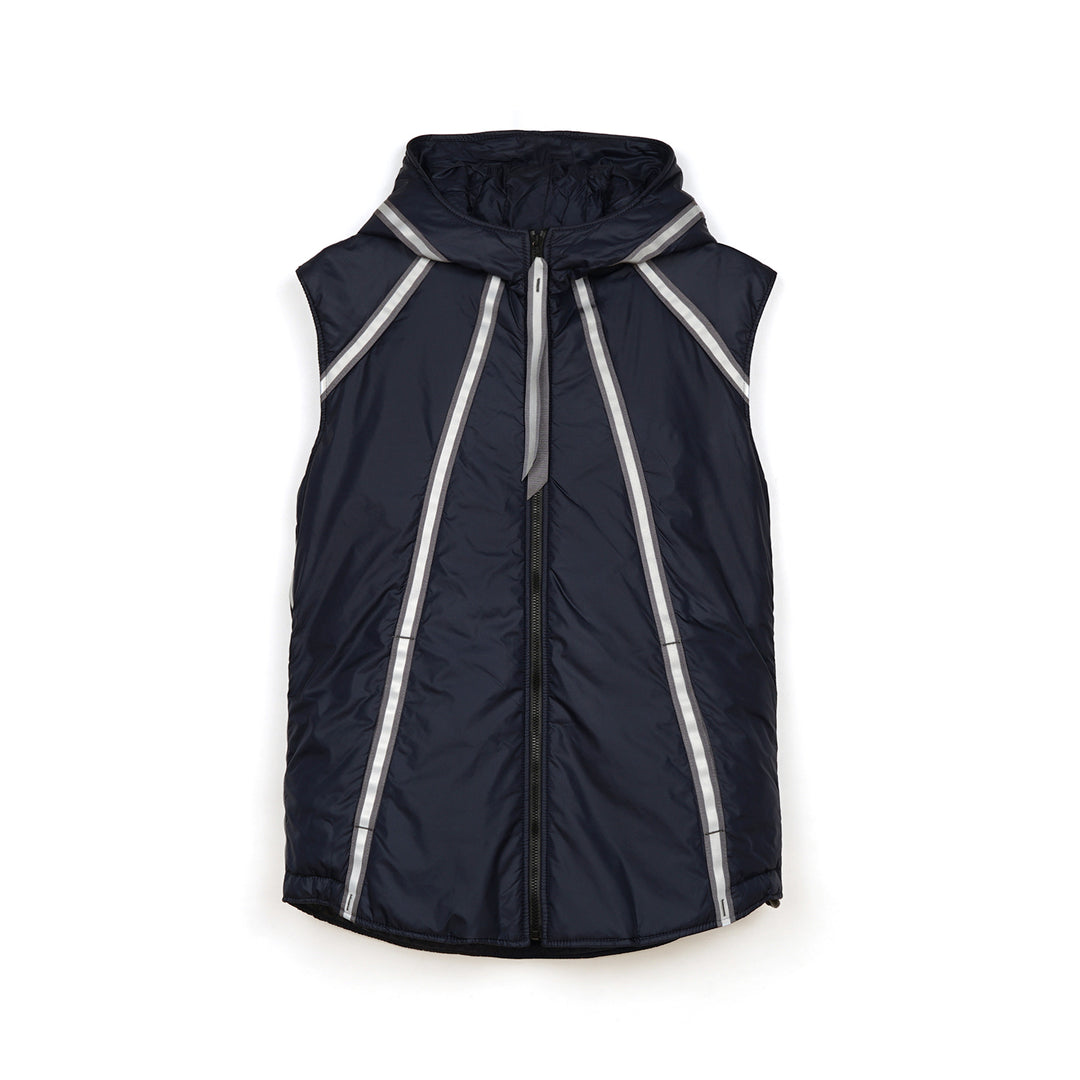 Christopher Raeburn M Lightweight Filled Gilet Navy - Concrete
