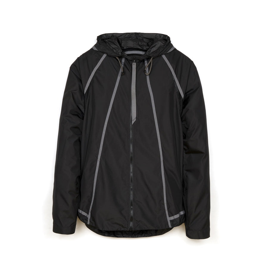 Christopher Raeburn M Lightweight Hooded Zip Jacket Black - Concrete