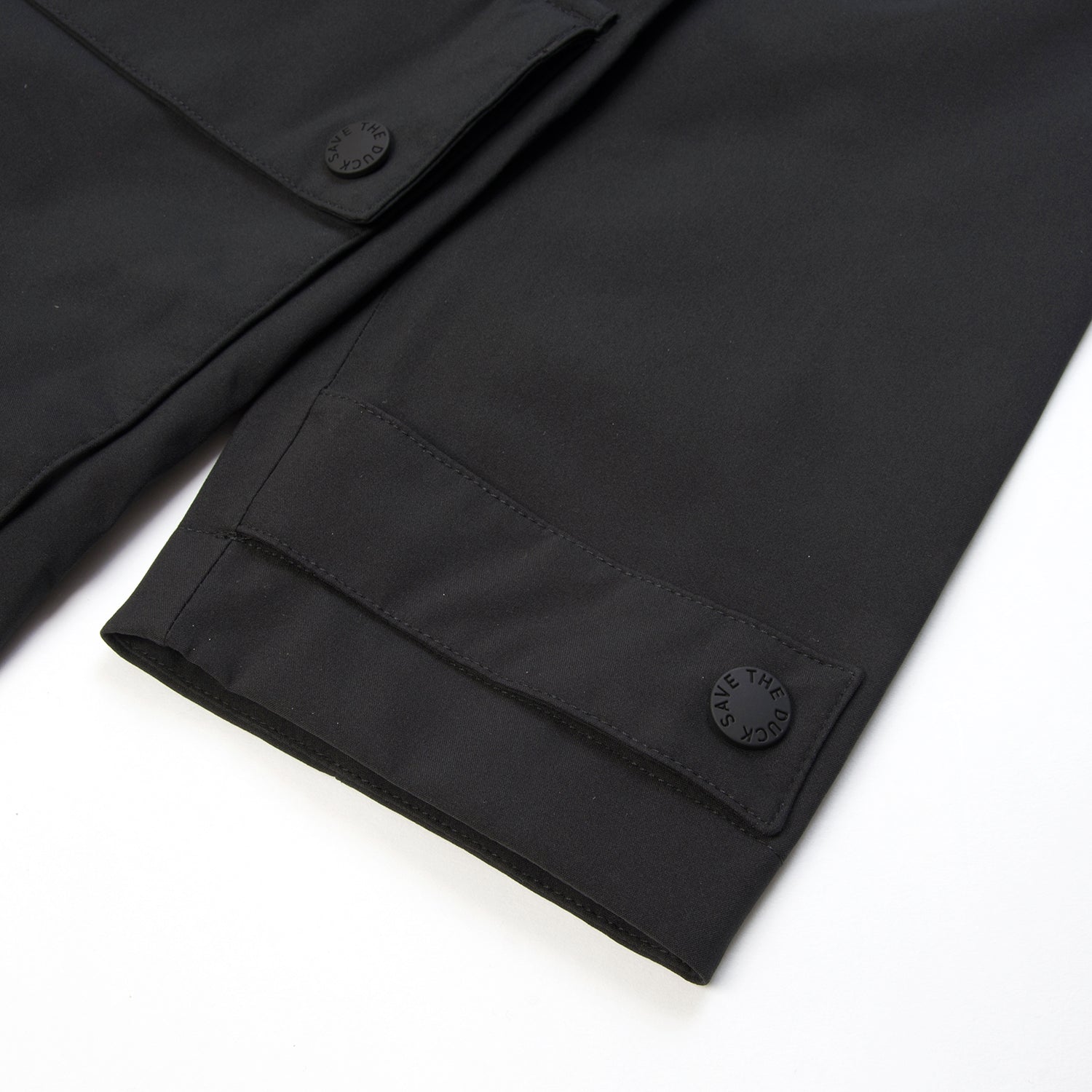 Christopher Raeburn | x Save The Duck Woven Coat Black | Concrete