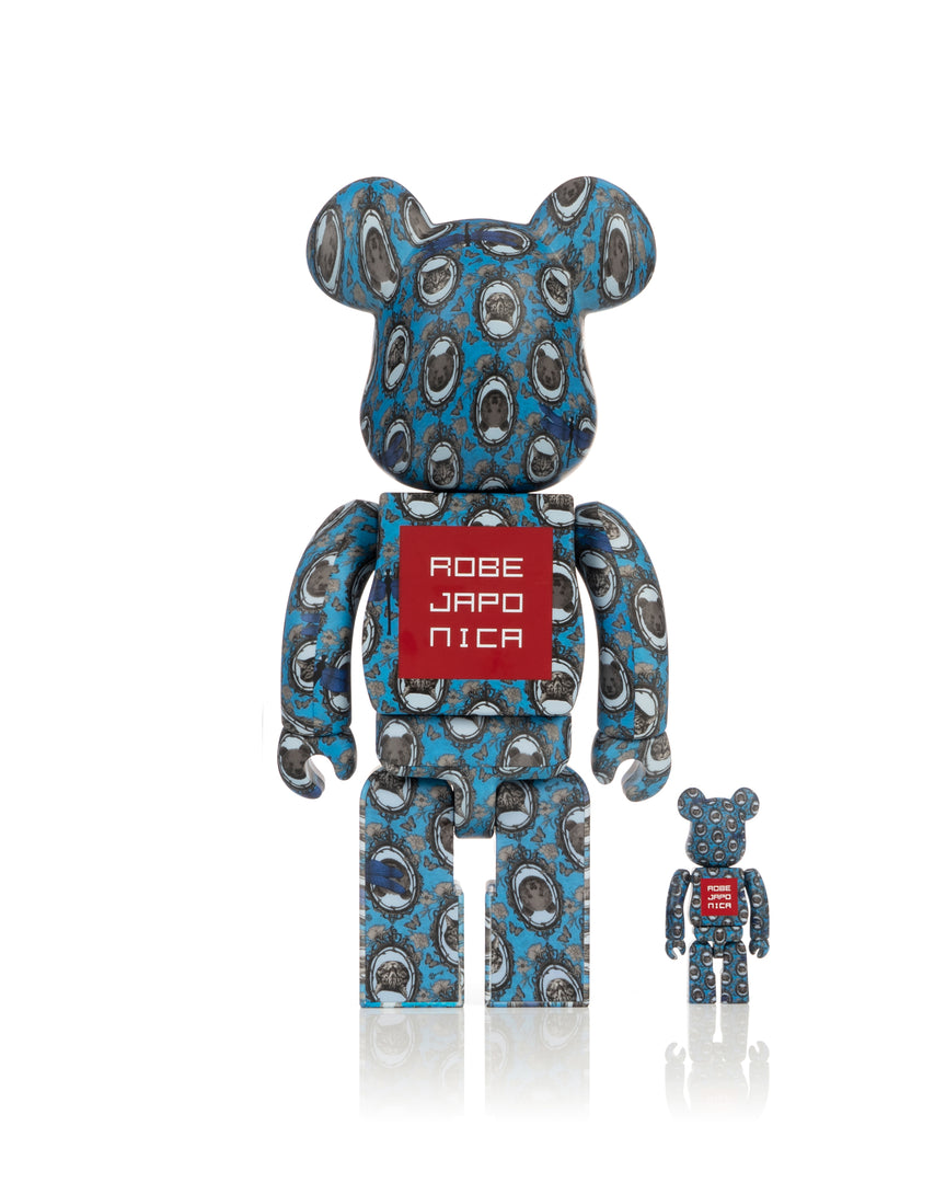 Medicom Toy | Be@rbrick ROBE JAPONICA MIRROR 100％ & 400％ - Concrete