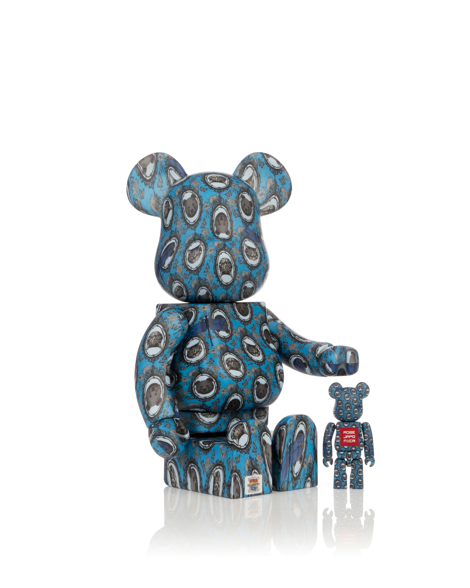 Medicom Toy | Be@rbrick ROBE JAPONICA MIRROR 100％ & 400％ | Concrete