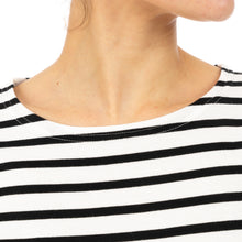 Afbeelding in Gallery-weergave laden, SELF CINEMA | W Breton White / Black Stripe - Concrete