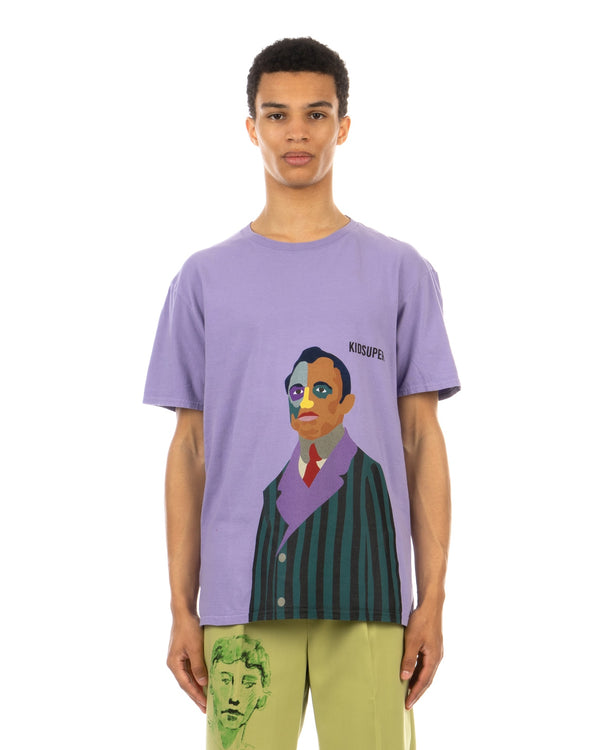 KidSuper | Sir T-Shirt Lavender | Concrete