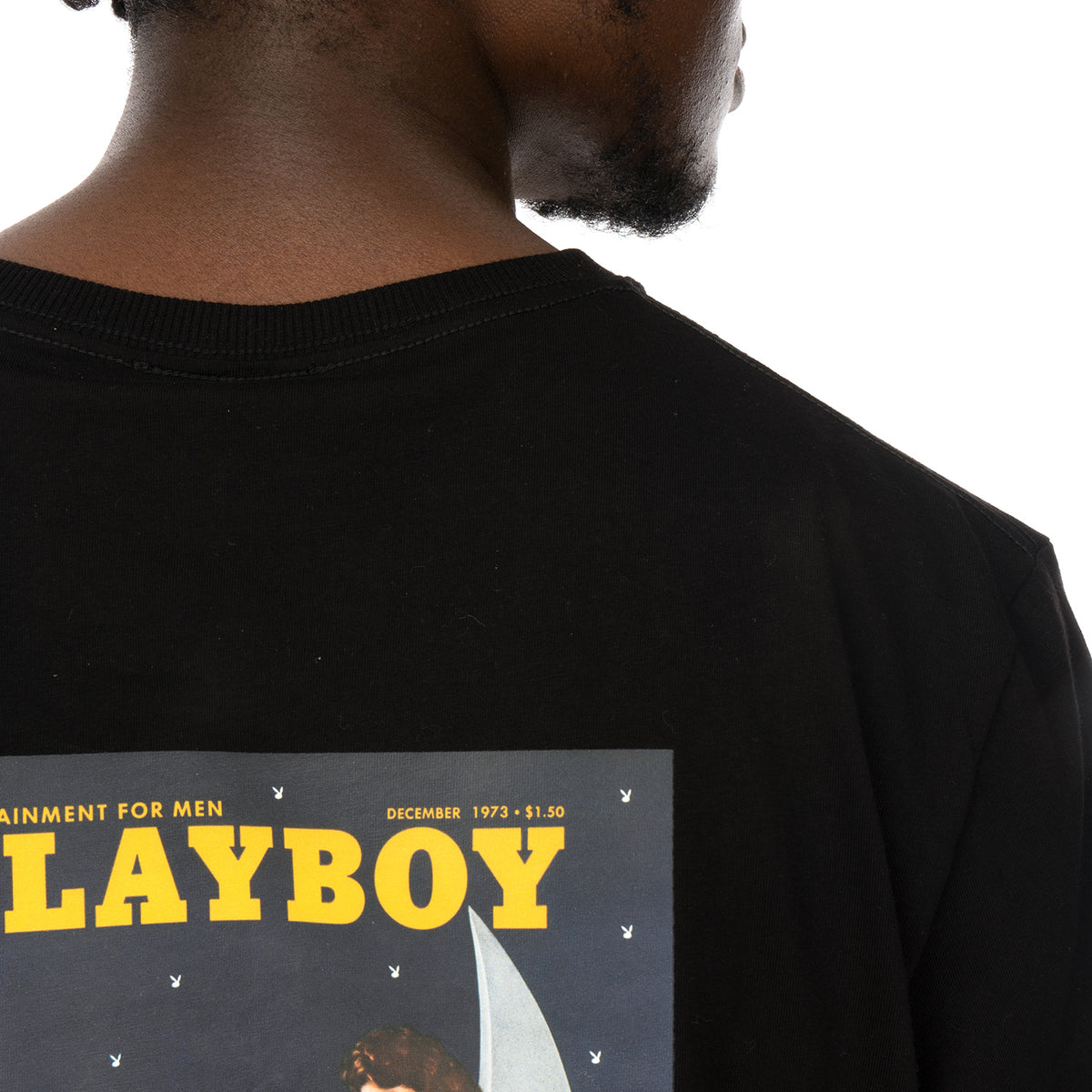 Soulland | Meets Playboy 'December' T-Shirt Black - Concrete