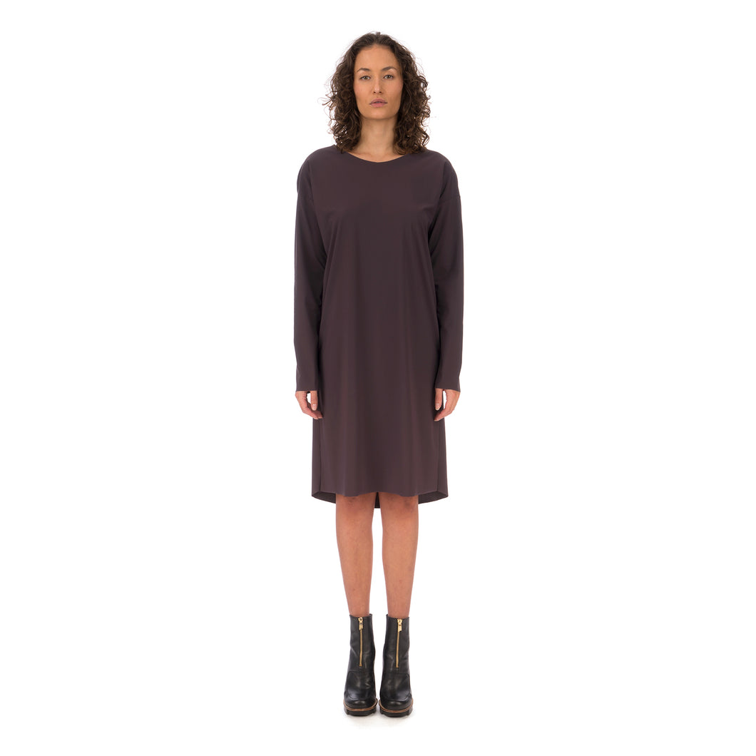 Studio Ruig | Japie Dress Plum - Concrete