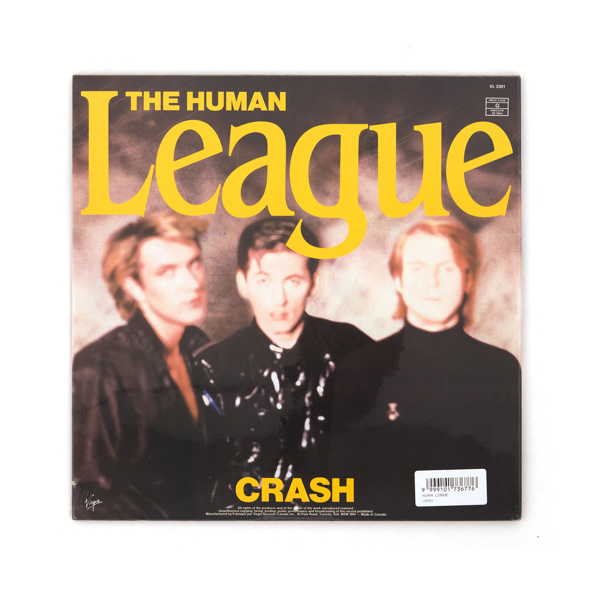 Human League - Crash LP - Concrete