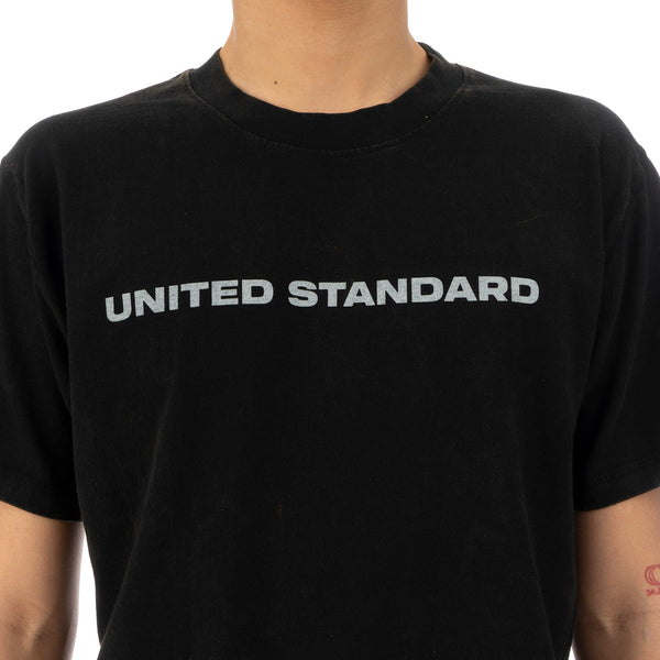 United Standard | Logo Acid T-Shirt Black - Concrete