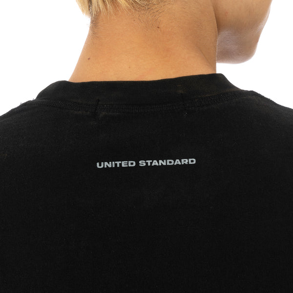United Standard | Logo Acid T-Shirt Black - Concrete
