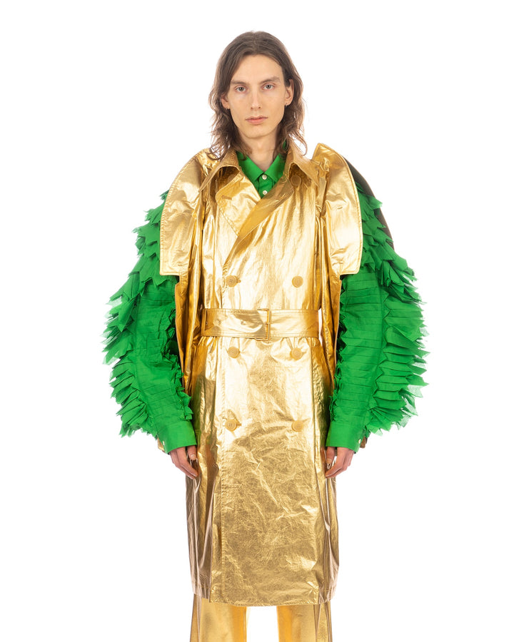 Walter Van Beirendonck | Daedalus Trench Gold - Concrete