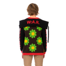 Load image into Gallery viewer, Walter Van Beirendonck | Demand Freedom Collared Knitted Crew Black - Concrete