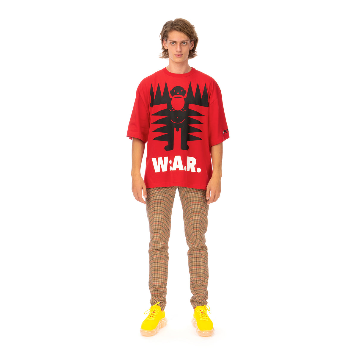 Walter Van Beirendonck | Spiky Walter T-Shirt Flame Scarlet - Concrete