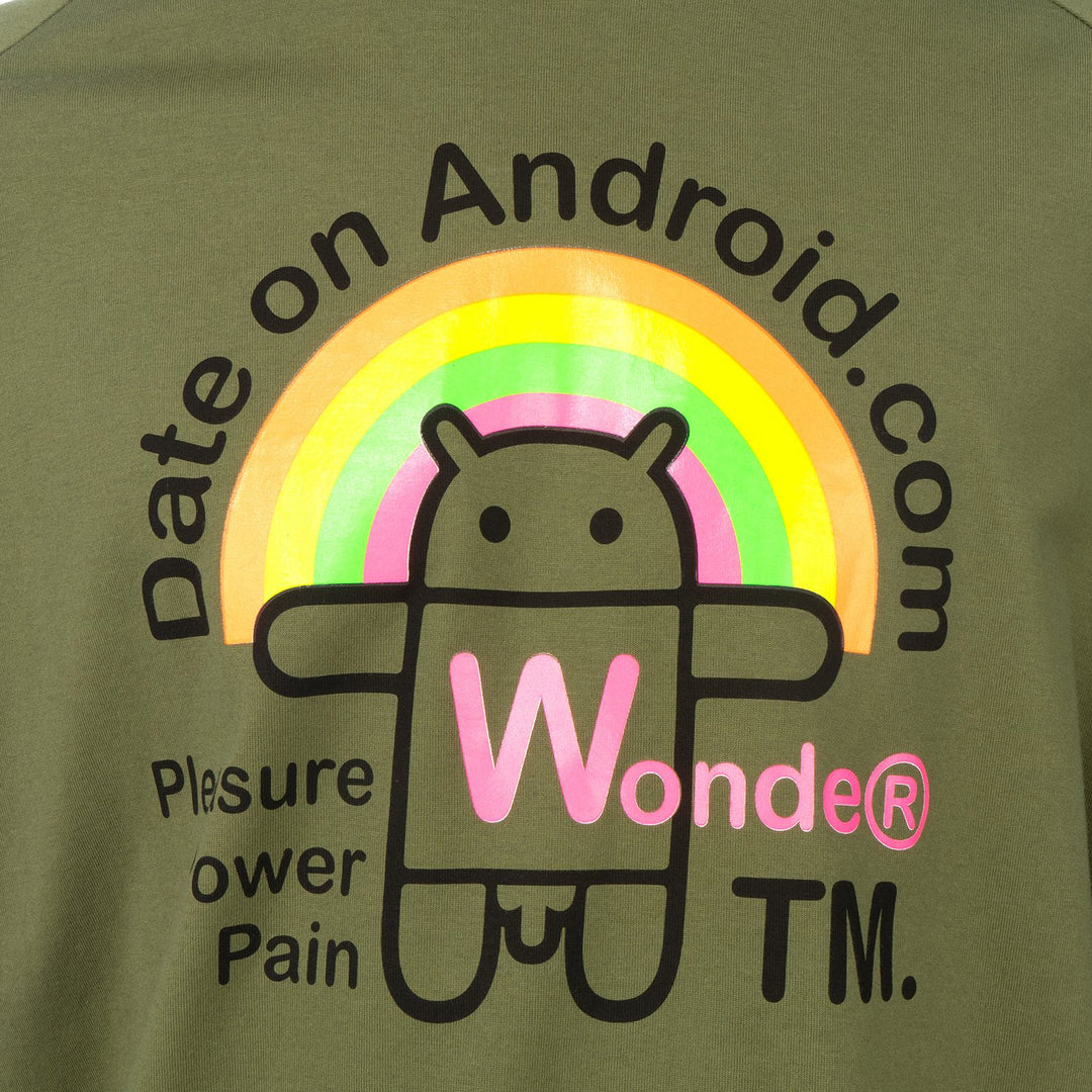 Walter Van Beirendonck | Android T-Shirt Army - Concrete
