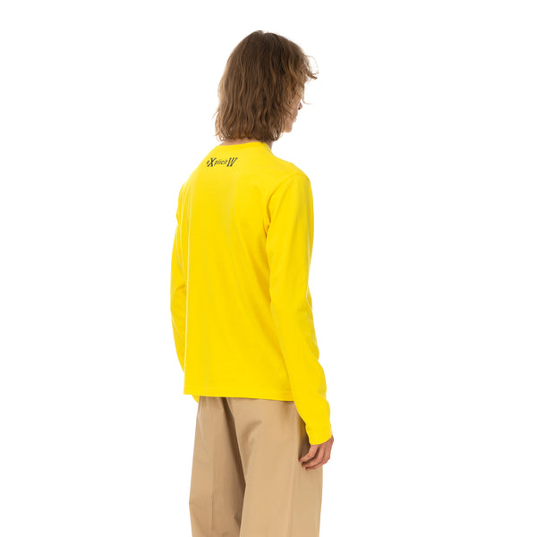 Walter Van Beirendonck | Ride The Snake T-Shirt Vibrant Yellow - Concrete