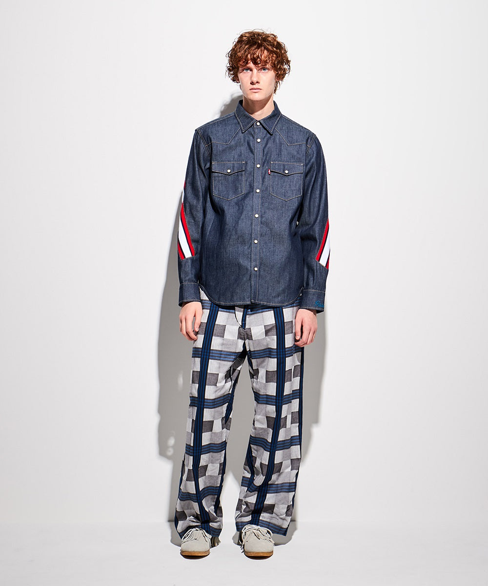 FACETASM | x LEVI'S® Sawtooth Western Shirt Denim