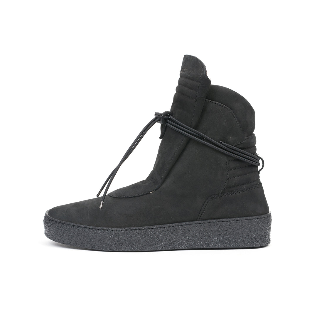 Ylati Giove High Nubuck Black - Concrete