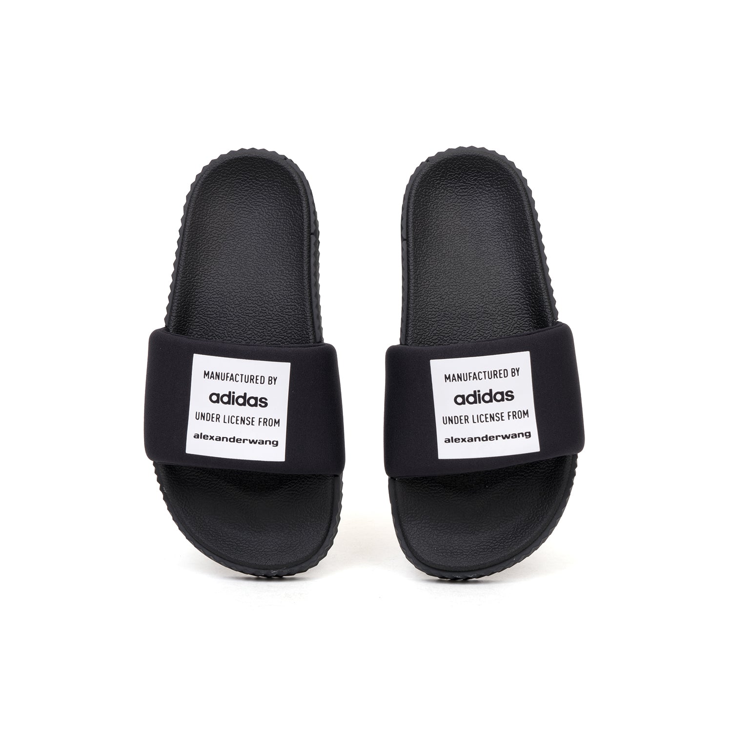 adidas by Alexander Wang AW Adilette Lycra Black Concrete